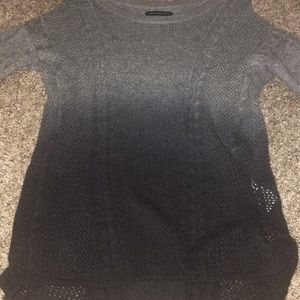 Grey/black Ombré American Eagle sweater